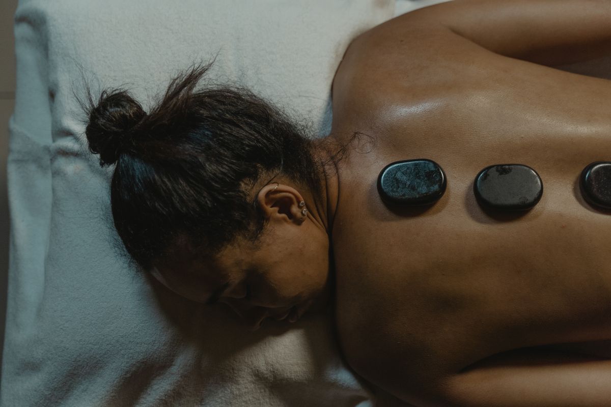 Hot stone treatment