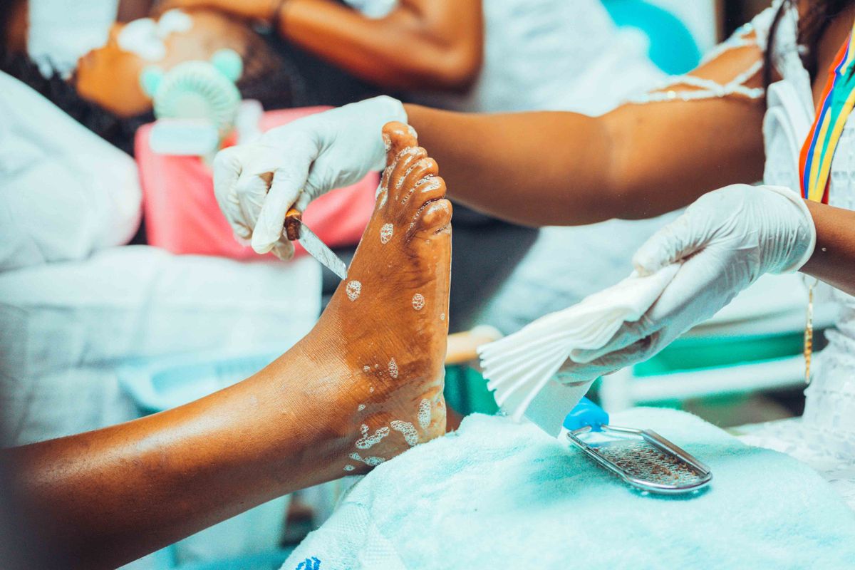 Foot care and scrub