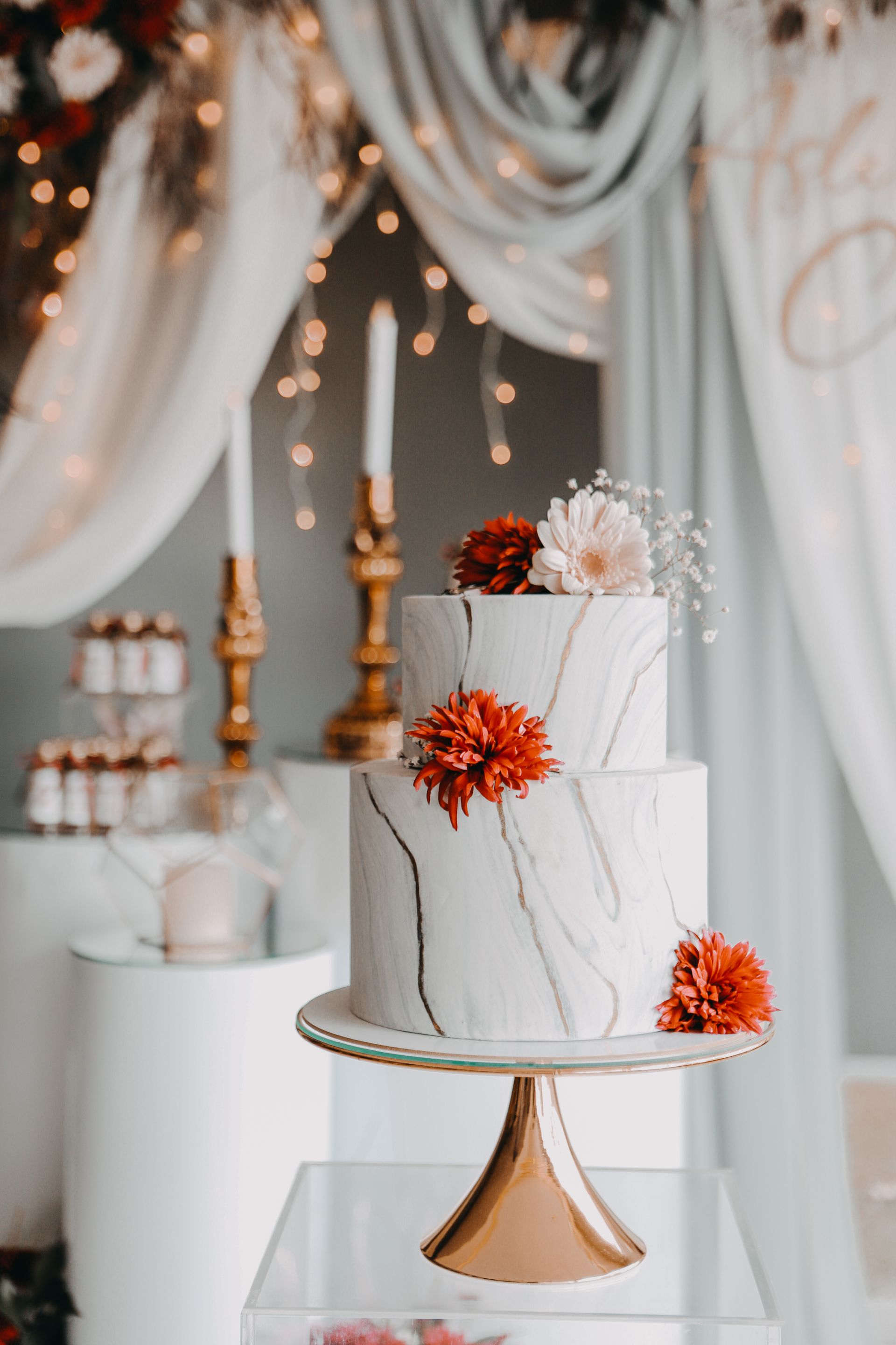 Marbled cake