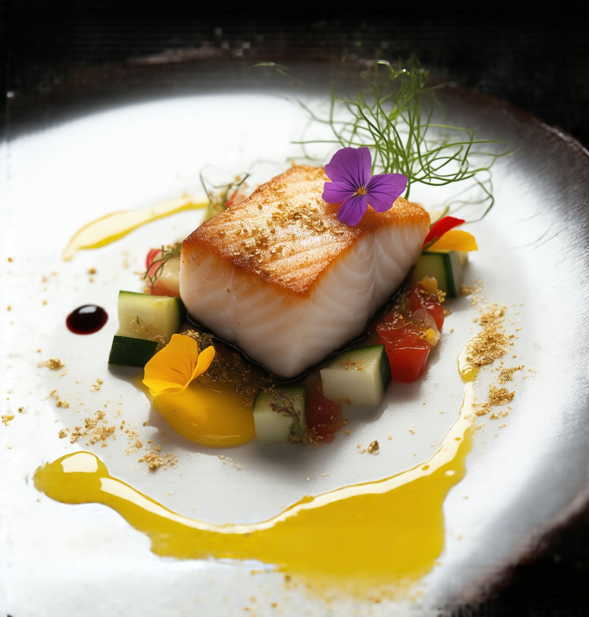 Pan Seared Halibut