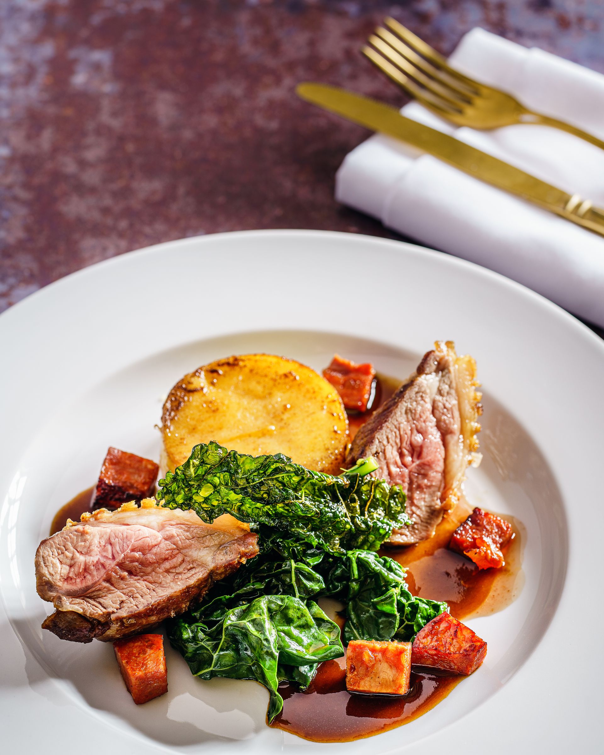 Herb Crusted Lamb